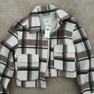 NWT Abercrombie shacket